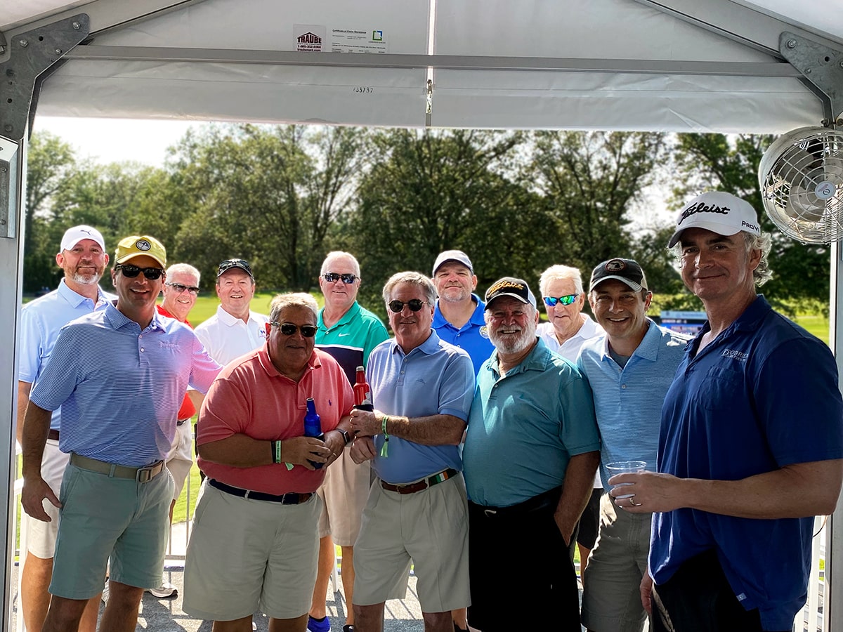 O'Brien Law Firm Employees On the Golf Course